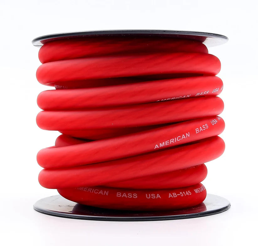1/0 Gauge Mega Flex Power Cable 25/50ft Roll