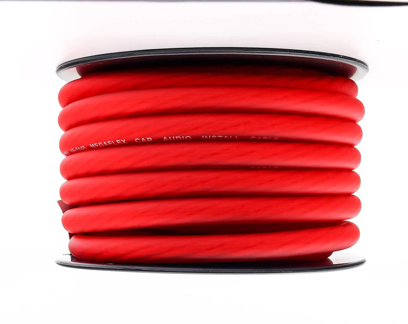1/0 Gauge Mega Flex Power Cable 25/50ft Roll