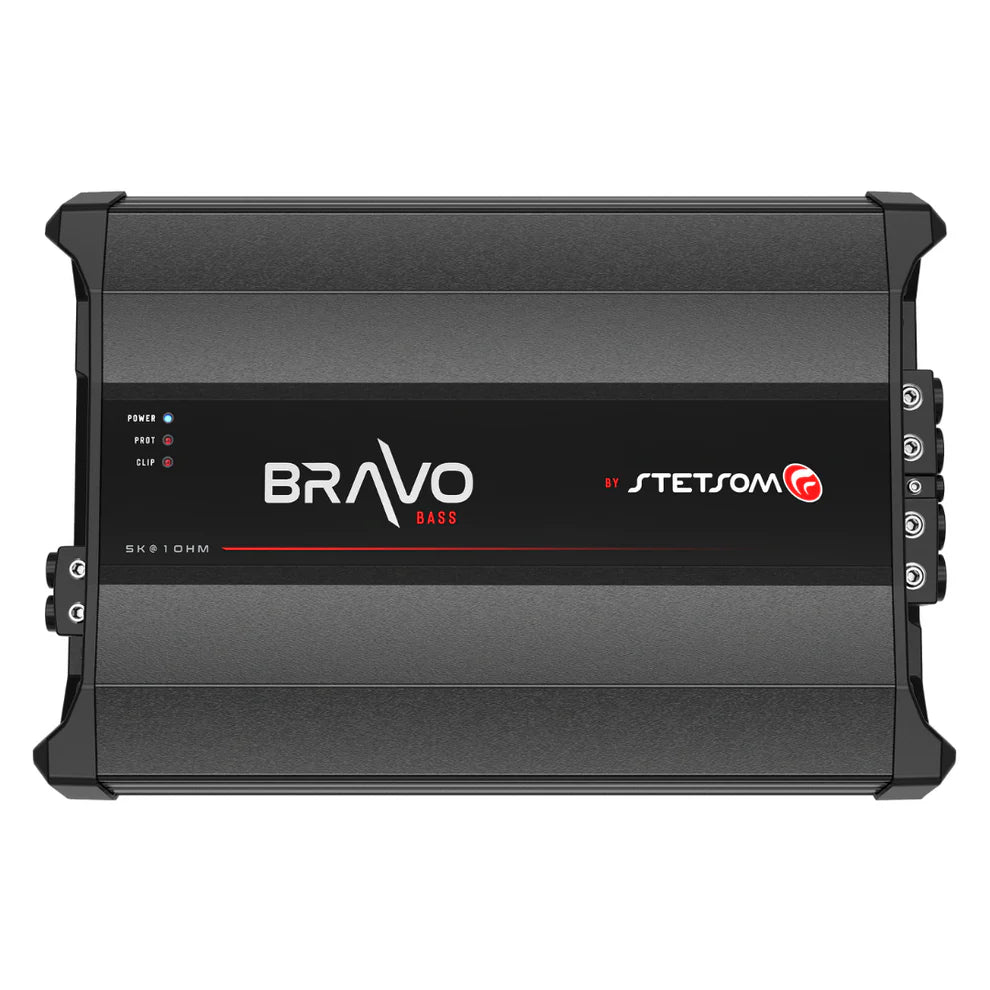 Stetsom BRAVO BASS 5K Digital Subwoofer Amplifier Mono 1 Channel Class D 5000 Watts RMS