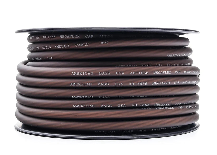 4 Gauge Mega Flex Power Cable 100ft Roll