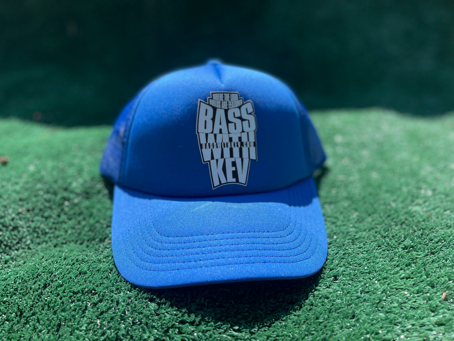 BASSWITHKEV LOGO HAT (BLUE)