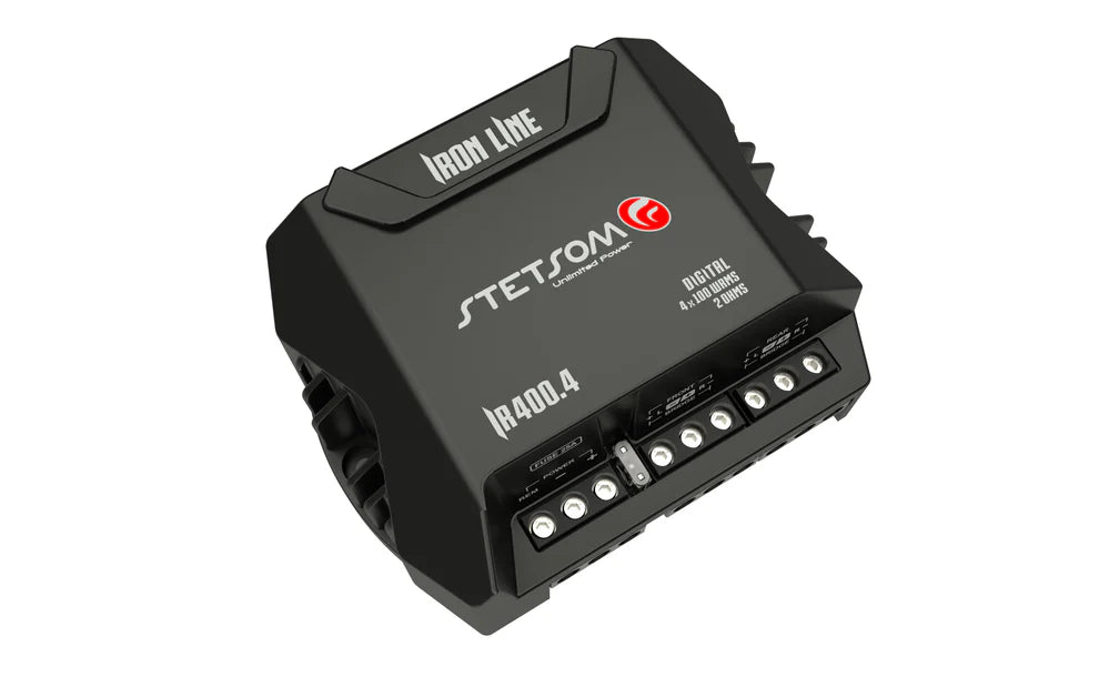 Stetsom IR 400.4 Compact Digital Multi Channel Amplifier 4 Channels 400 W Full Range