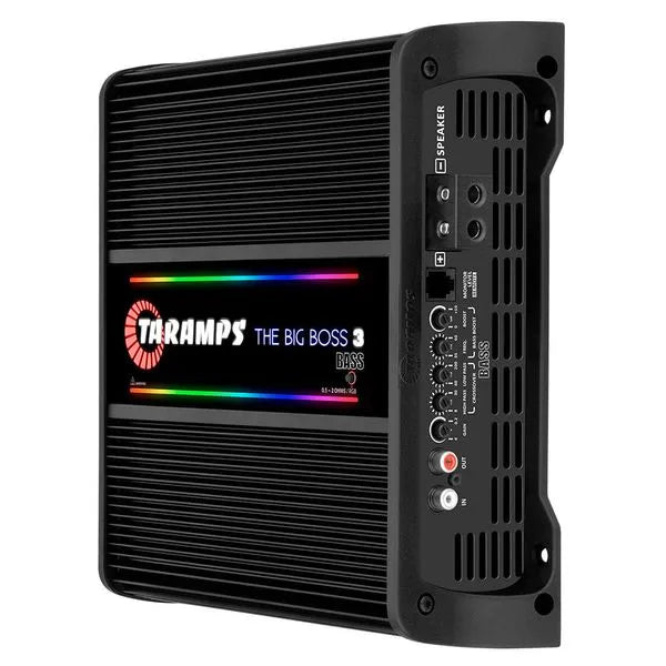 Taramps THE BIG BOSS 3 BASS BLACK 1 Channel 3000 Watts RMS 0.5 ~ 2 Ohms Car Audio Amplifier