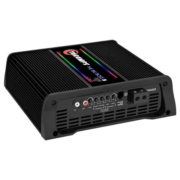 Taramps THE BIG BOSS 3 BASS BLACK 1 Channel 3000 Watts RMS 0.5 ~ 2 Ohms Car Audio Amplifier