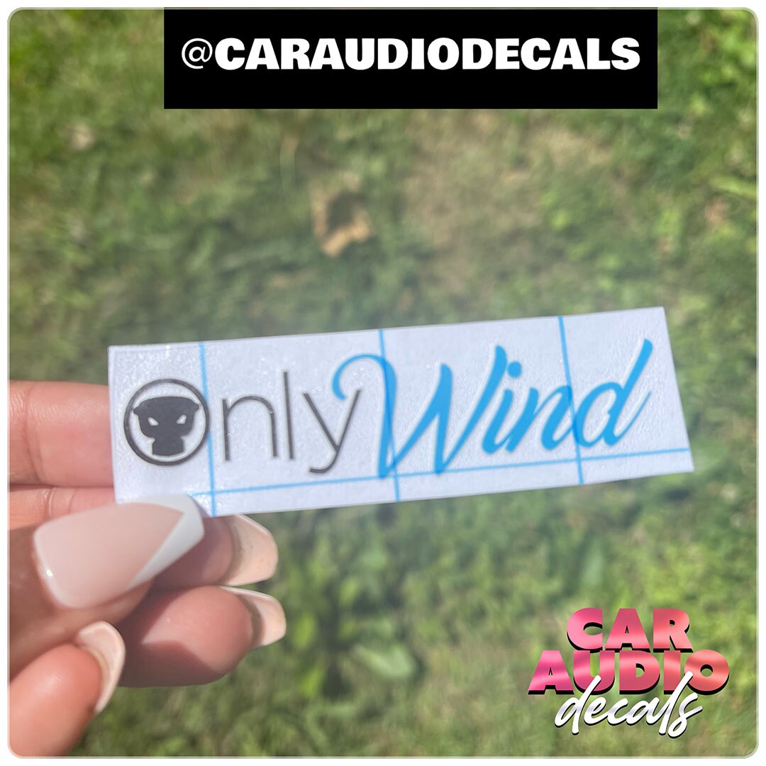 Only Wind Decal