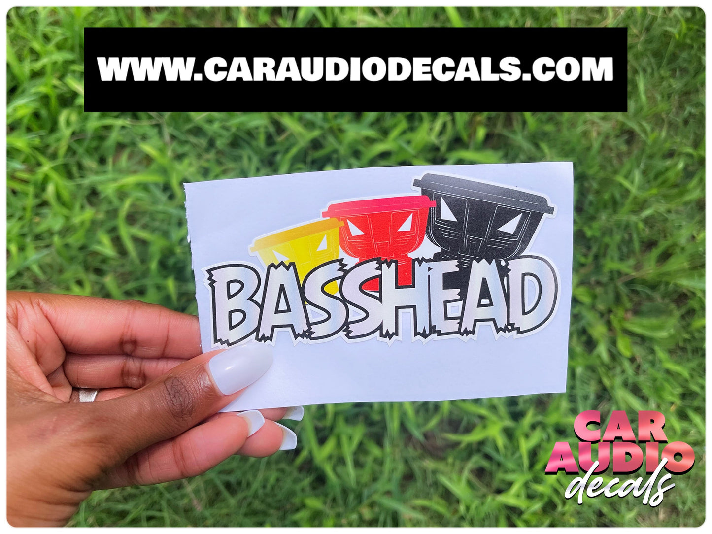 Angry Basshead Decal