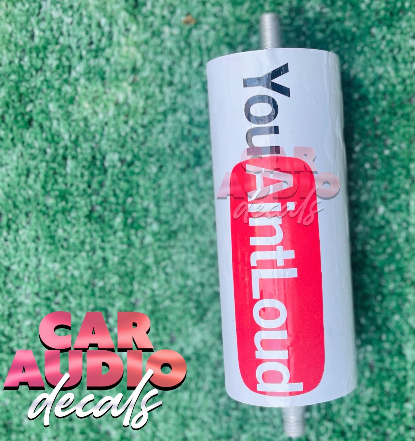 You ain’t Loud Lithium Battery Wrap Decal