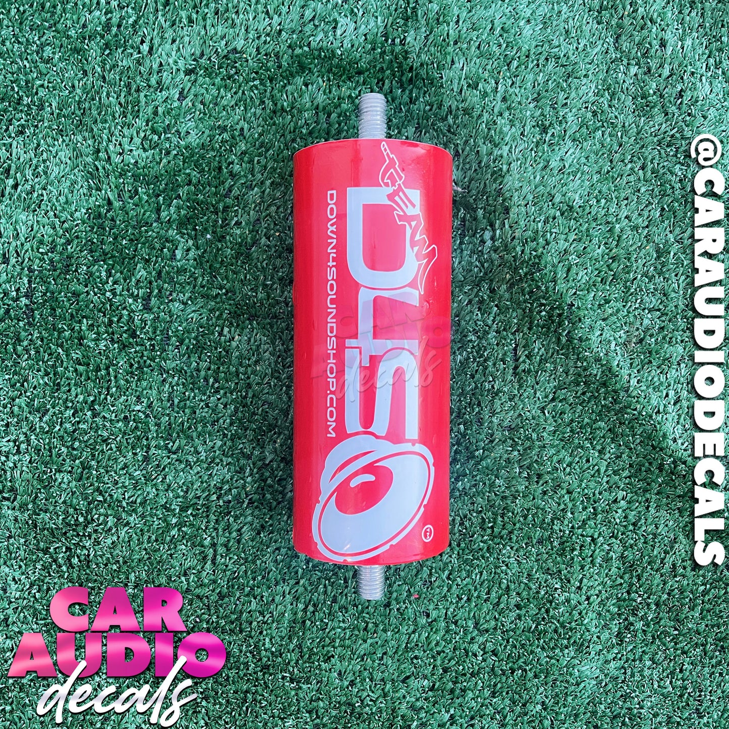 D4S Down4Sound Red Yinlong Lithium Battery Wrap Decal