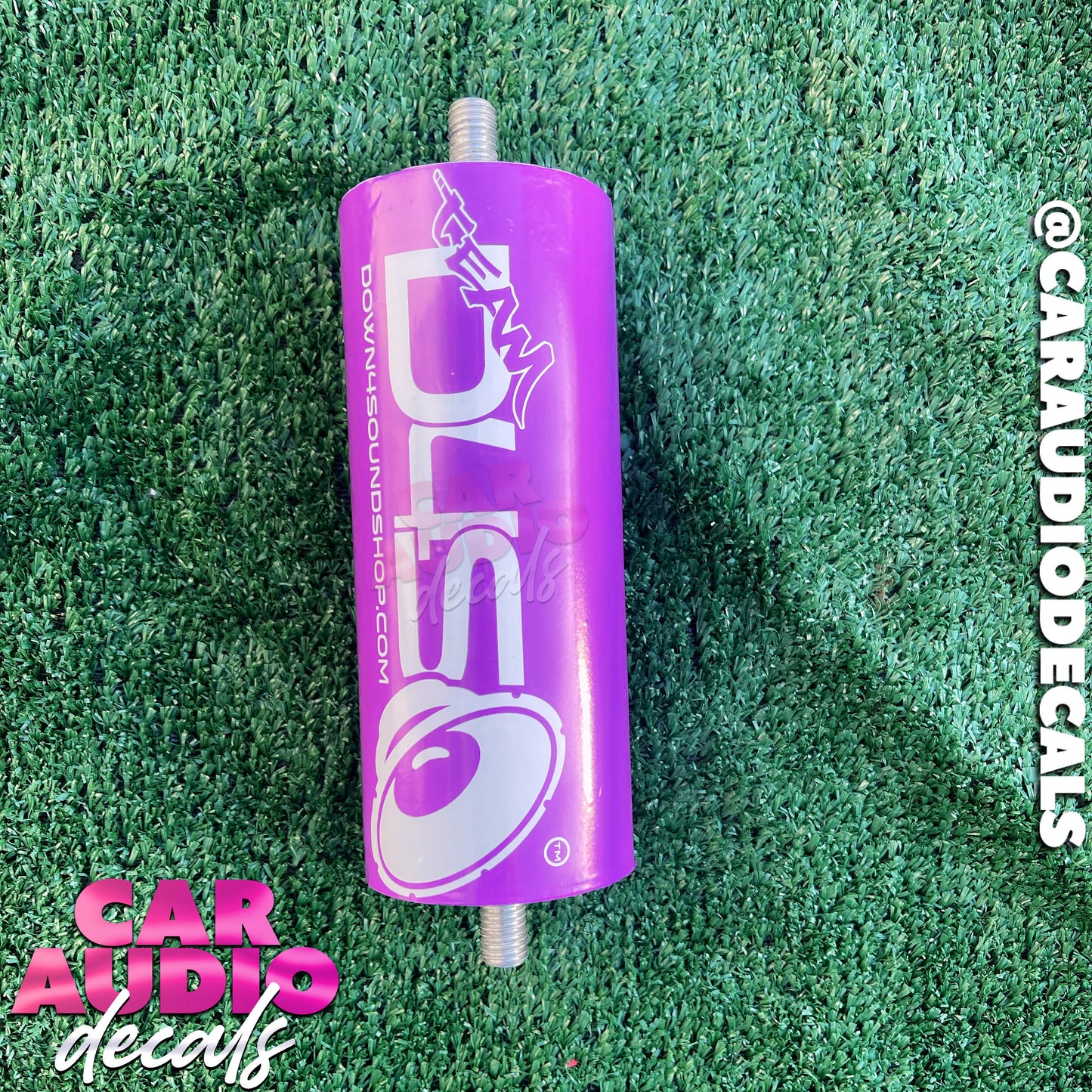 D4S Down4Sound Purple Yinlong Lithium Battery Wrap Decal
