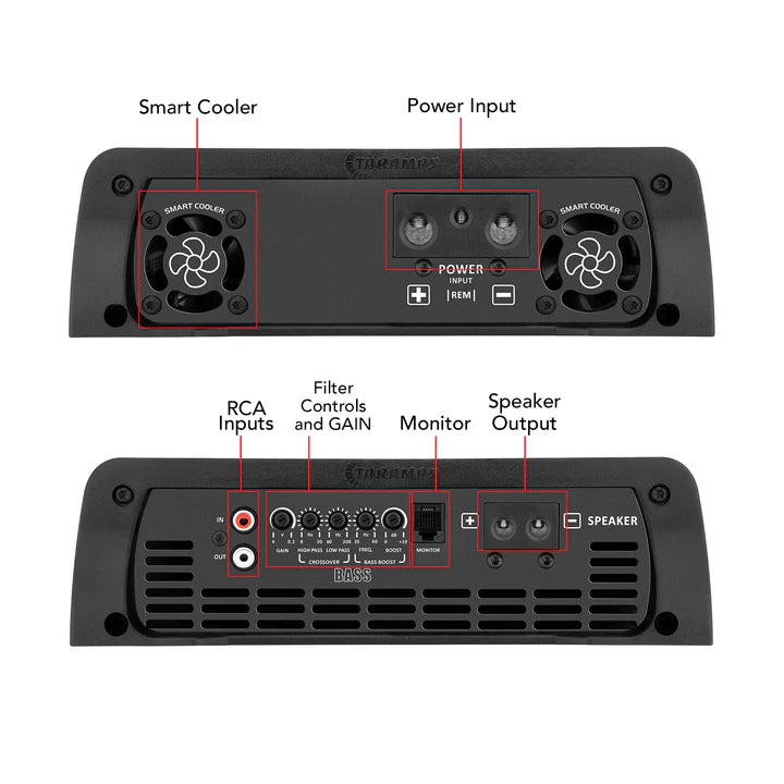 Taramps SMART 3 BASS Car Audio Amplifier