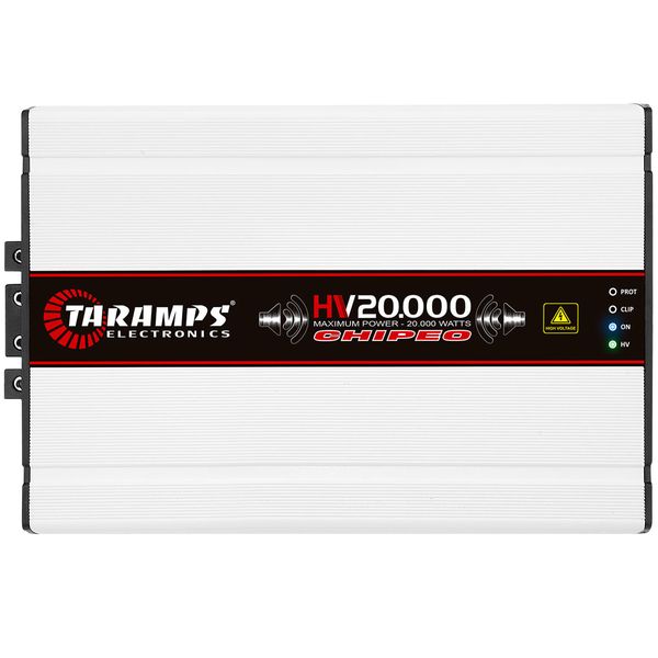 TARAMPS HV 20000 CHIPEO 20000 WATTS RMS CAR AUDIO AMPLIFIER 0.5 OHM