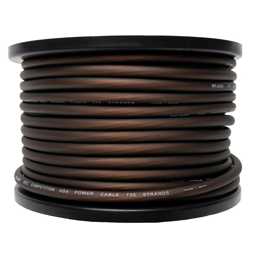 VFL 8 Gauge OFC Wire 100ft Roll