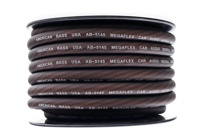 1/0 Gauge Mega Flex Power Cable 25/50ft Roll