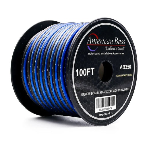 10 Gauge Megaflex Speaker Wire 100ft Spool