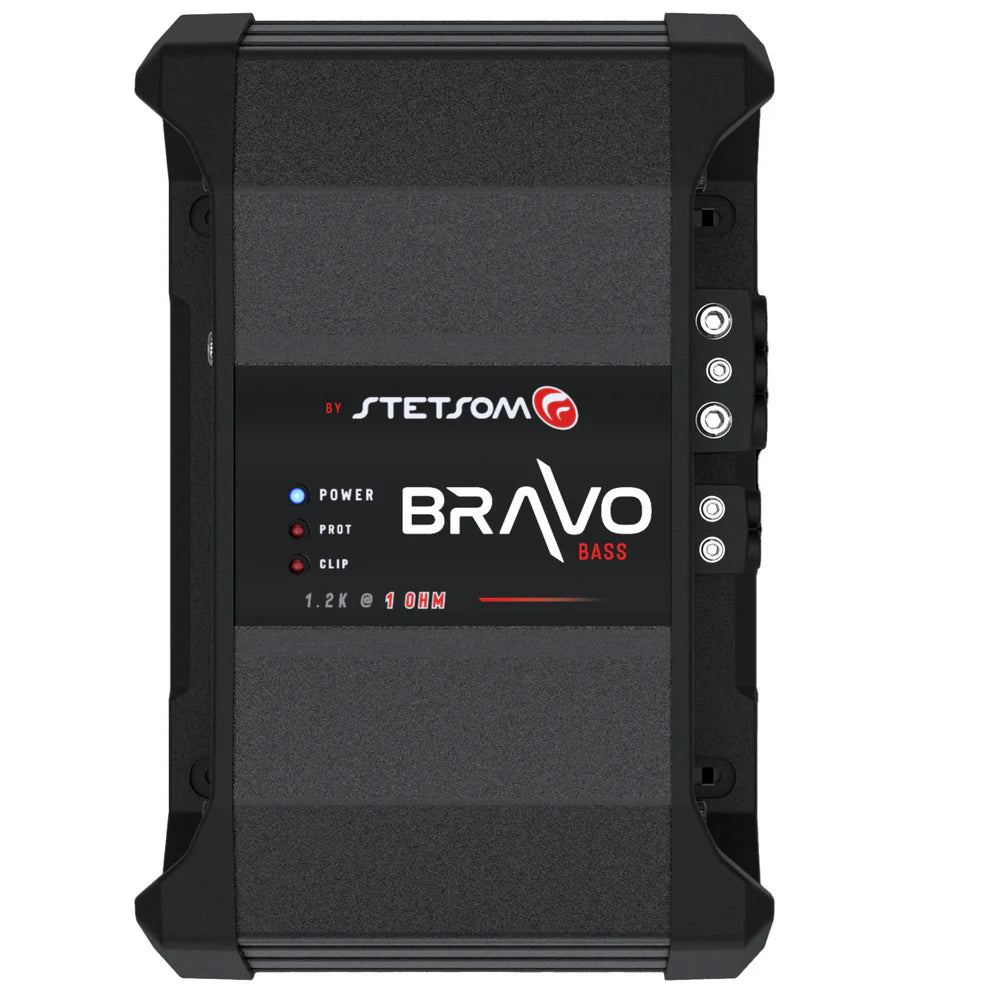 Stetsom BRAVO BASS 1.2k Digital Subwoofer Amplifier Mono 1 Channel Class D 1200 Watts RMS