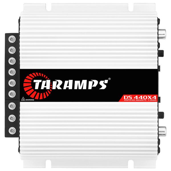 TARAMPS DS 440X4 4 CHANNELS 440 WATTS RMS CAR AUDIO AMPLIFIER 2 OHMS