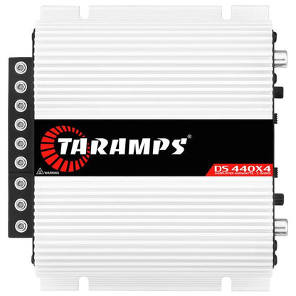 TARAMPS DS 440X4 4 CHANNELS 440 WATTS RMS CAR AUDIO AMPLIFIER 2 OHMS
