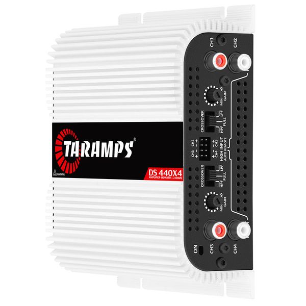 TARAMPS DS 440X4 4 CHANNELS 440 WATTS RMS CAR AUDIO AMPLIFIER 2 OHMS