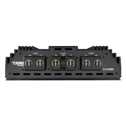 HOOLIGAN KO Black 1-Channel Amplifier with Voltmeter 10000 Watts Rms @ 1-Ohm Made In Korea