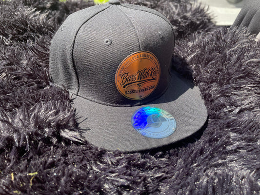 BASSWITHKEV Heather Gray Flat Bill Snapback Hat