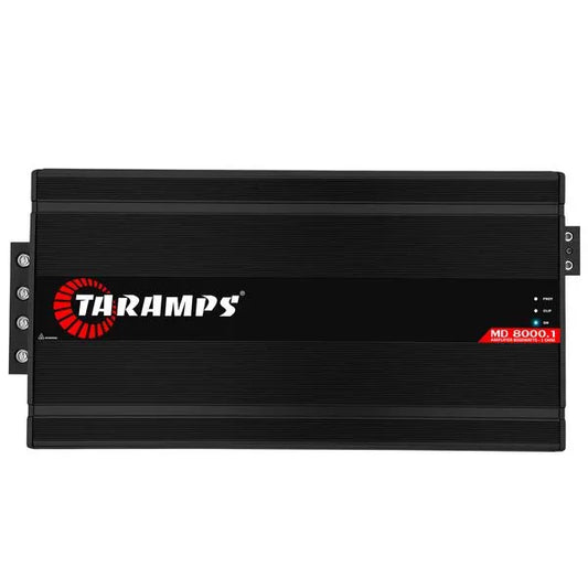 Taramps MD 8000.1 BLACK Car Audio Amplifier 1 Channel 8000 Watts RMS