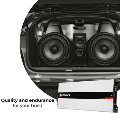 Taramps HD 10.000 1 Ohm 10000 Watts RMS Car Audio Amplifier