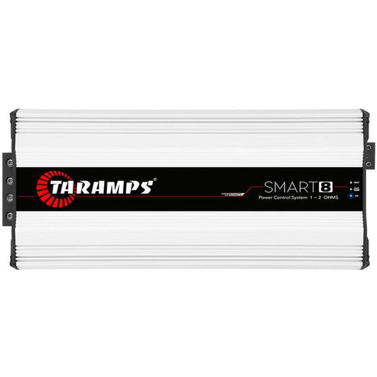 TARAMPS SMART 8 1 CHANNEL 8000 WATTS RMS 1 ~ 2 OHMS CAR AUDIO AMPLIFIER
