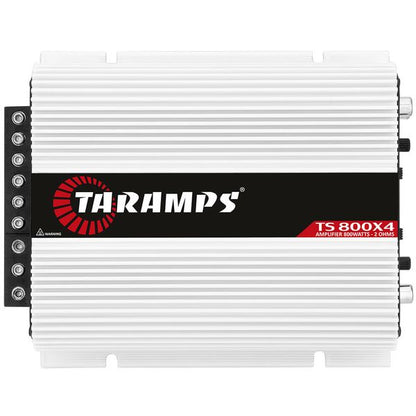 TARAMPS TS 800X4 4 CHANNELS 800 WATTS RMS CAR AUDIO AMPLIFIER 2 OHM