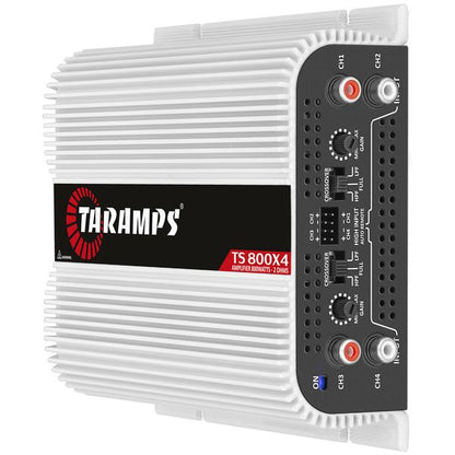 TARAMPS TS 800X4 4 CHANNELS 800 WATTS RMS CAR AUDIO AMPLIFIER 2 OHM