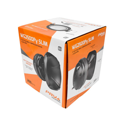 WG2500Py SLIM 2" Exit Mids & Highs Compression Driver with Horn (B STOCK)