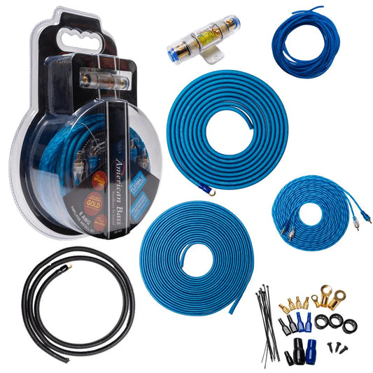 American Bass 8 Gauge Amplifier Kit