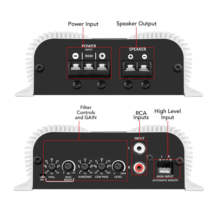 Taramps BASS 400 Car Audio Amplifier