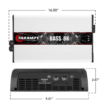 Taramps BASS 8K Car Audio Amplifier