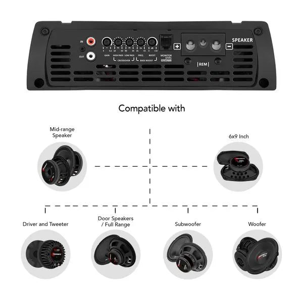 Taramps HD 10.000 1 Ohm 10000 Watts RMS Car Audio Amplifier