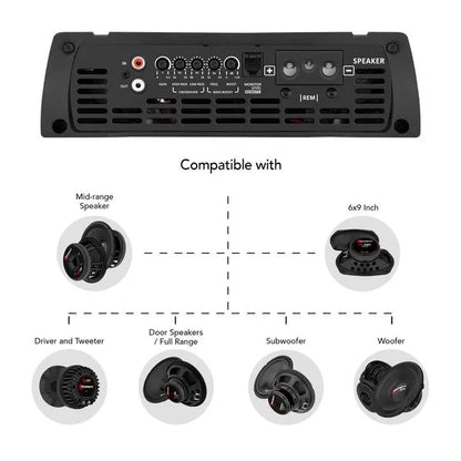 Taramps HD 10.000 1 Ohm 10000 Watts RMS Car Audio Amplifier