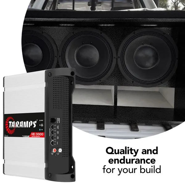 Taramps HD 3000 1 Channel 3000 Watts RMS Car Audio Amplifier