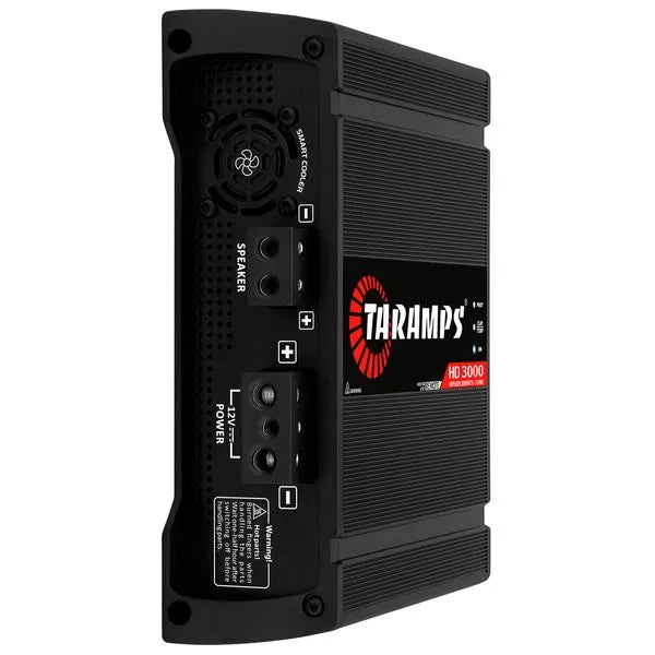 Taramps HD 3000 Black 1 Channel 3000 Watts RMS Car Audio Amplifier