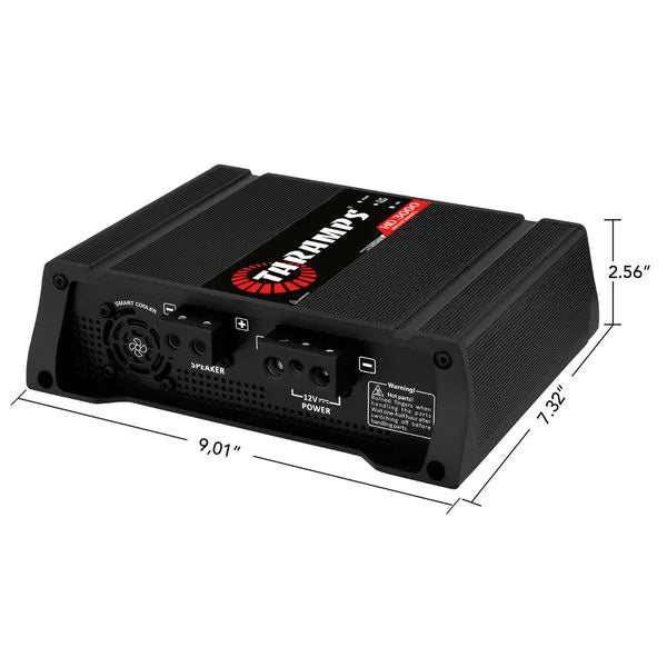 Taramps HD 3000 Black 1 Channel 3000 Watts RMS Car Audio Amplifier