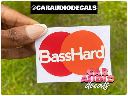 Bass Hard Decal