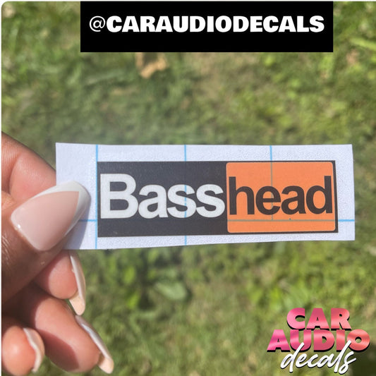 Basshead Decal