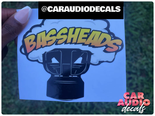 Bassheads 2 Decal
