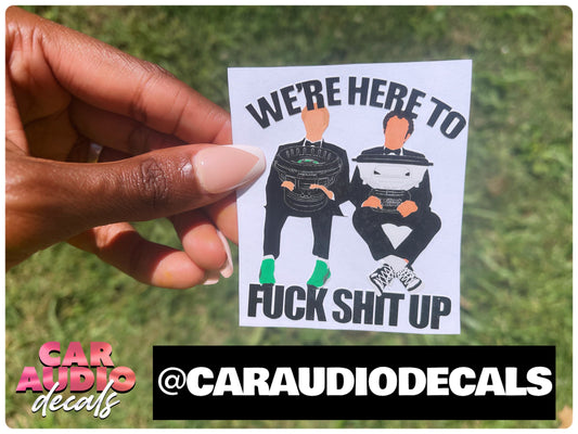 We’re here to FS up Decal