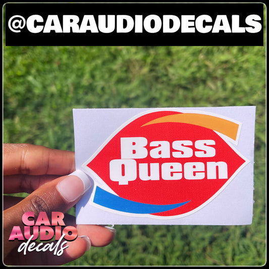Bass Queen 2 Parody Decal