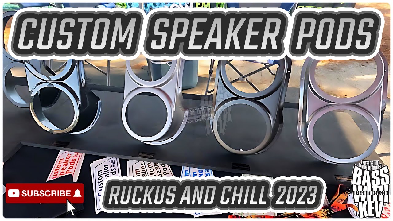Load video: CUSTOM SPEAKER PODS