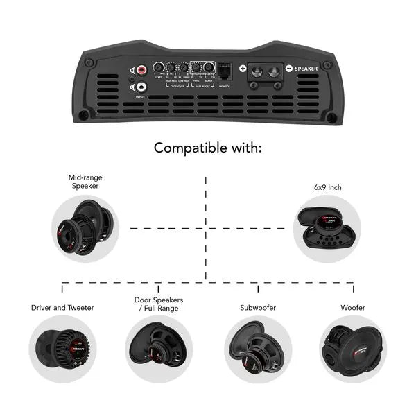 Taramps MD 3000.1 Car Audio Amplifier 1 Channel 3000 Watts RMS