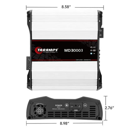 Taramps MD 3000.1 Car Audio Amplifier 1 Channel 3000 Watts RMS
