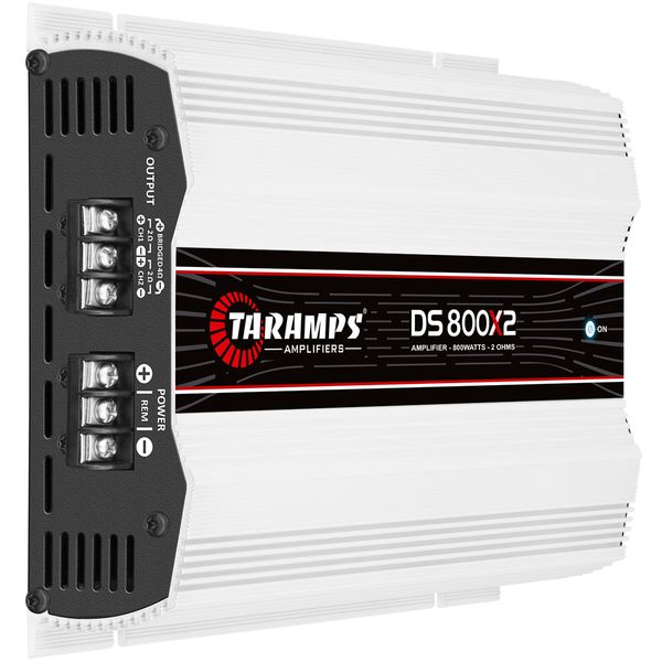 TARAMPS DS 800X2 2 CHANNELS 800 WATTS RMS CAR AUDIO AMPLIFIER 2 OHMS