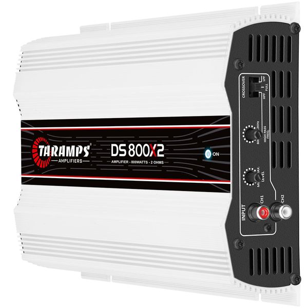 TARAMPS DS 800X2 2 CHANNELS 800 WATTS RMS CAR AUDIO AMPLIFIER 2 OHMS