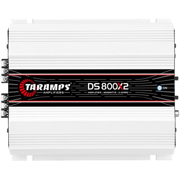 TARAMPS DS 800X2 2 CHANNELS 800 WATTS RMS CAR AUDIO AMPLIFIER 2 OHMS
