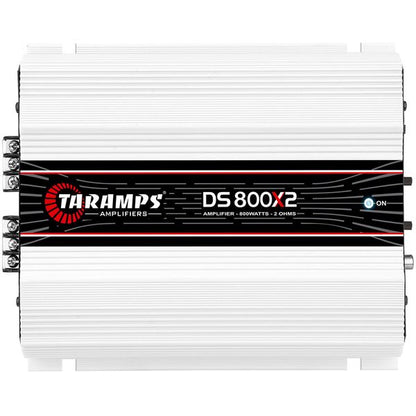 TARAMPS DS 800X2 2 CHANNELS 800 WATTS RMS CAR AUDIO AMPLIFIER 2 OHMS